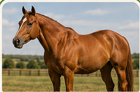 Selected horse